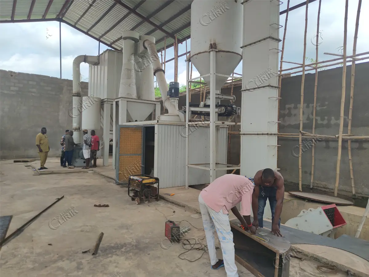 Dolomite grinding plant in Nigeria.webp