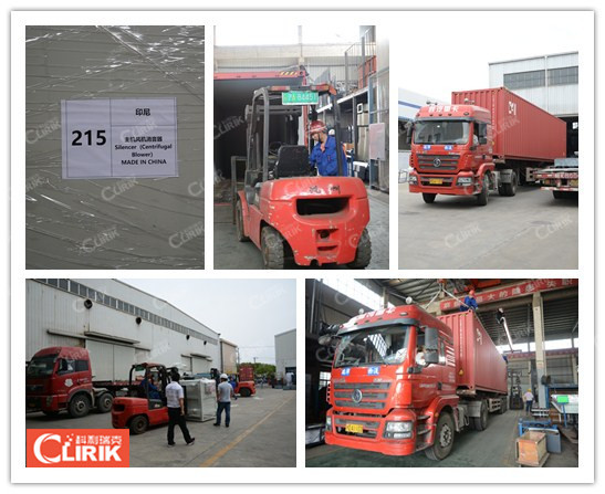 CLUM vertical roller mill delivery